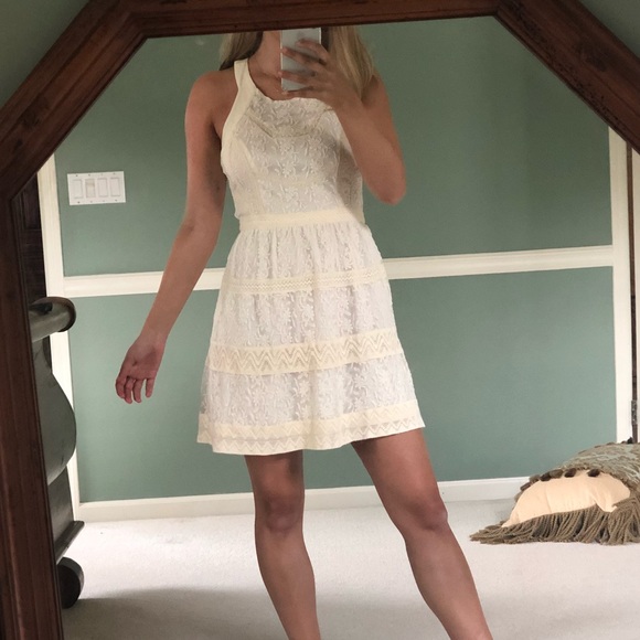 off white sun dress